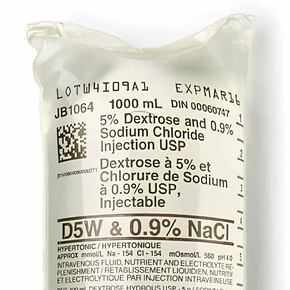 1000ml IV infusion solution