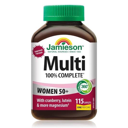100% Complete Multivitamin for Women 50+ 115 ct.