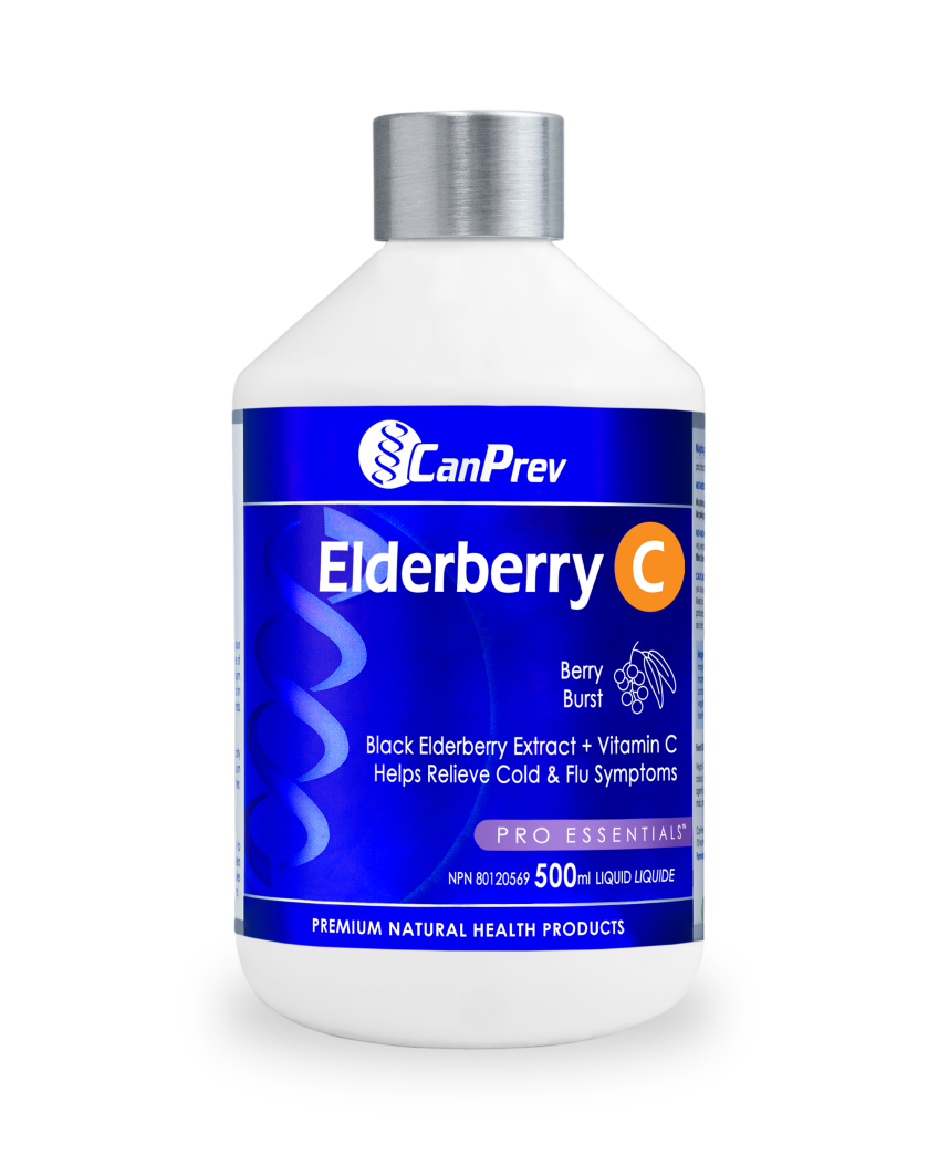 CanPrev: Elderberry C Liquid - Berry Burst