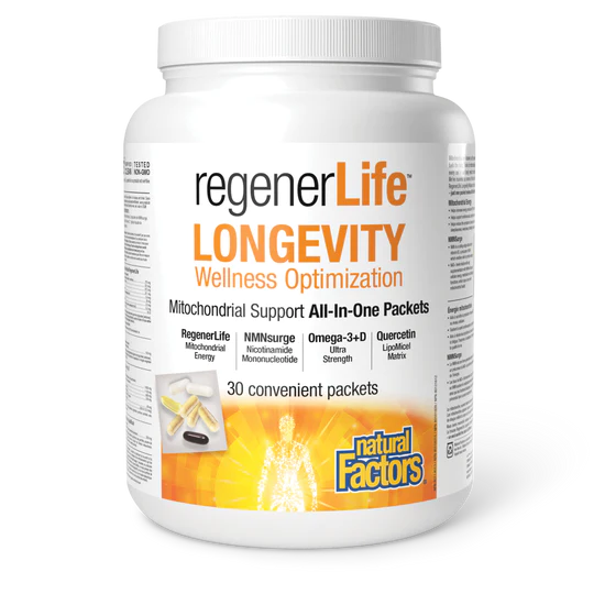 Natural Factors: RegenerLife Longevity