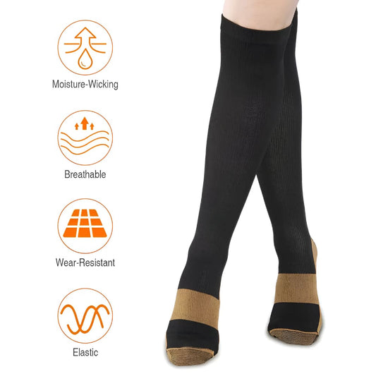 Compression Socks Stockings Womens Mens Knee High Medical
