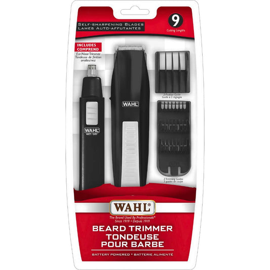 Wahl Beard Trimmer with bonus Ear/Nose trimmer