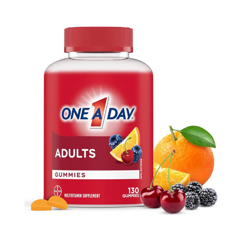 Adult Multivitamin Gummies - Daily Gummy Multivitamins For Men And Women With Vitamins A, B6, B12, C, D, E, Biotin and Zinc, Supports Immunity And Bone Health, Hair And Nails