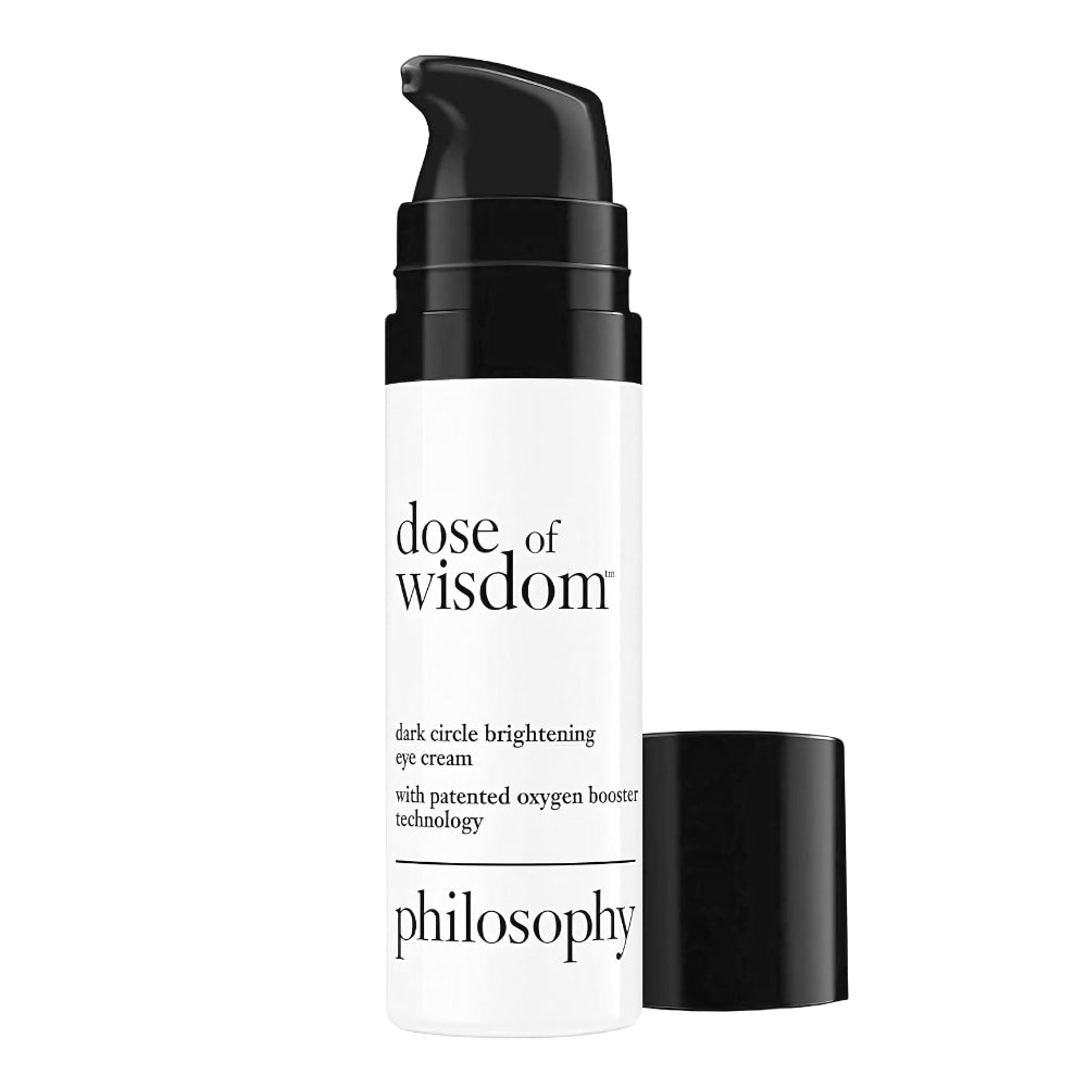 Dose of Wisdom Dark Circle Brightening Eye Cream with Vitamin C and Hyaluronic Acid