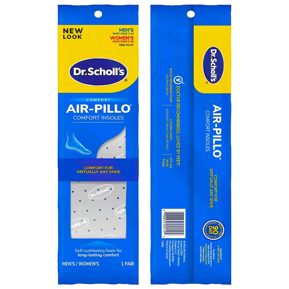 Dr. Scholl’s® Air-Pillo® Ultra Insoles, Men's Sizes 7-13 and Women's Sizes 5-10