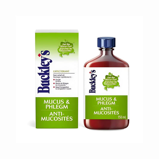 Buckley's® Mucus & Phlegm Expectorant Cough Syrup Sucrose-Free 150mL
