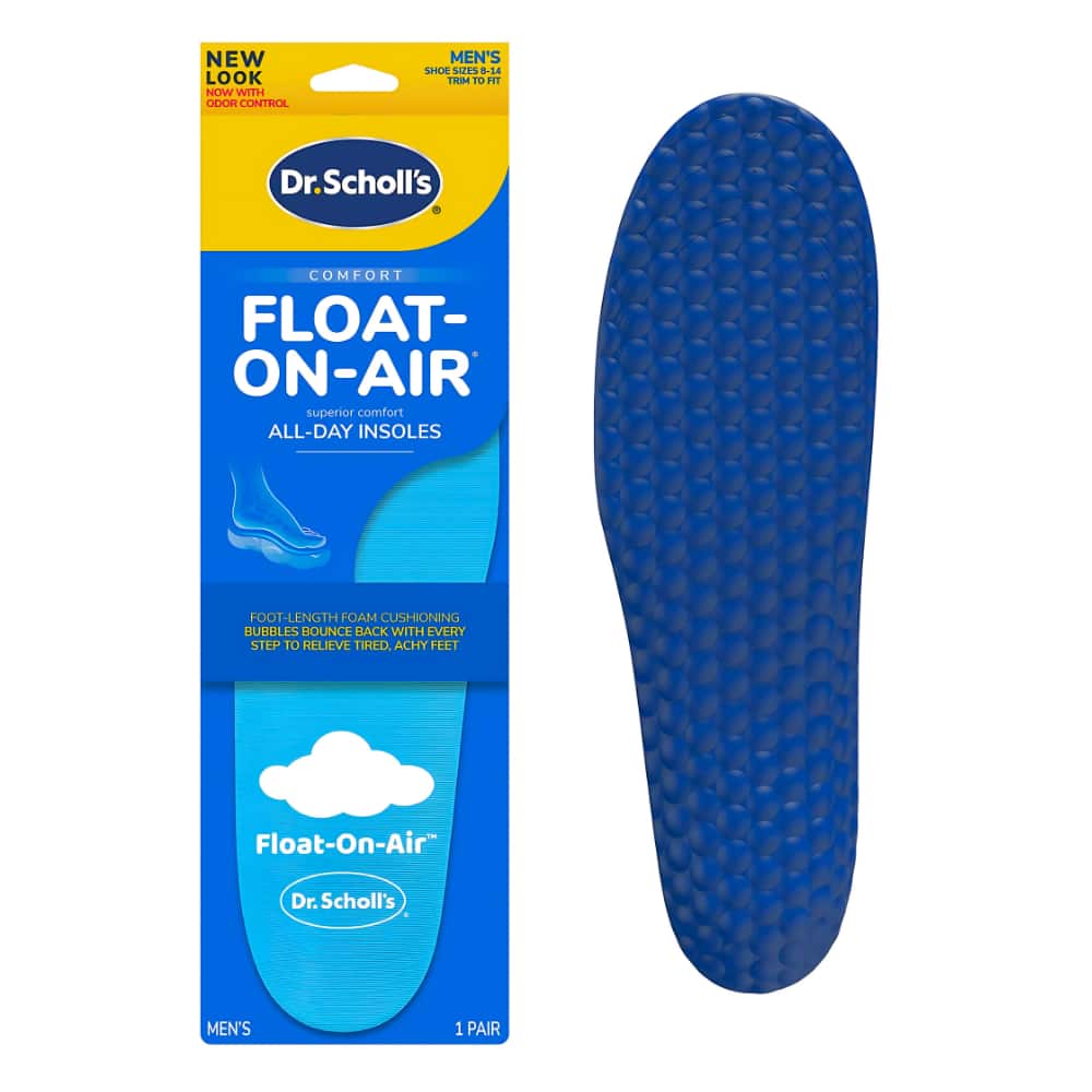 Dr. Scholl’s® Float-On-Air™ Foam Insoles, Men's, Sizes 8-14