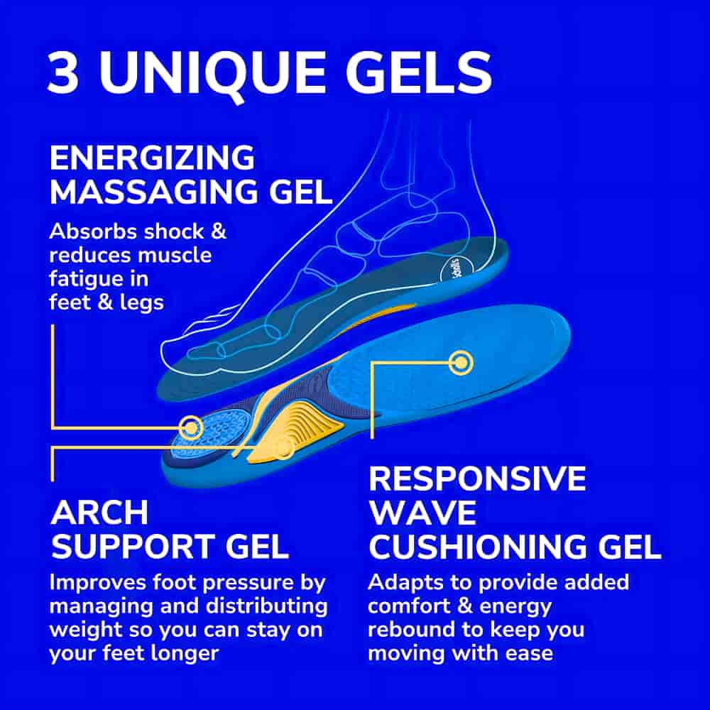 Dr. Scholl’s® Massaging Gel® Advanced Insoles, Men's, Sizes 8-14