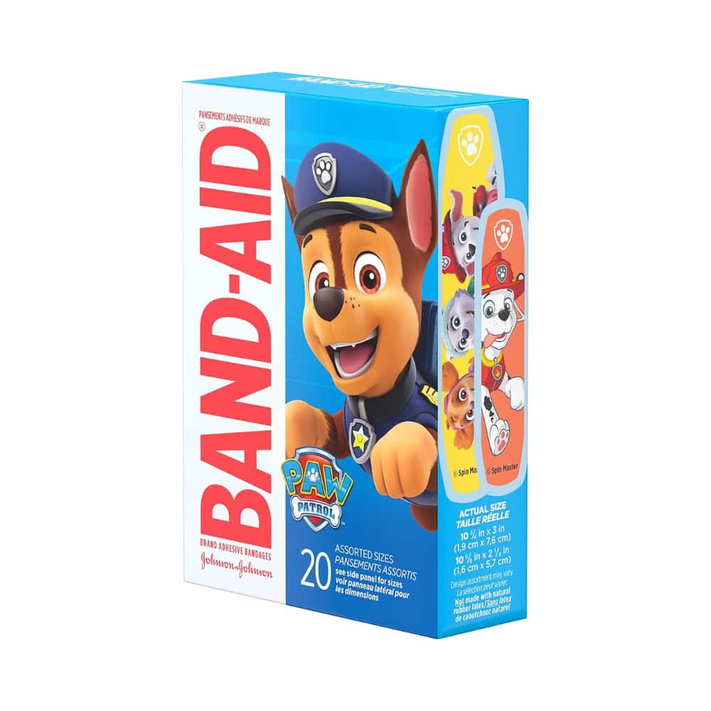 Adhesive Bandages for Kids, Paw Patrol