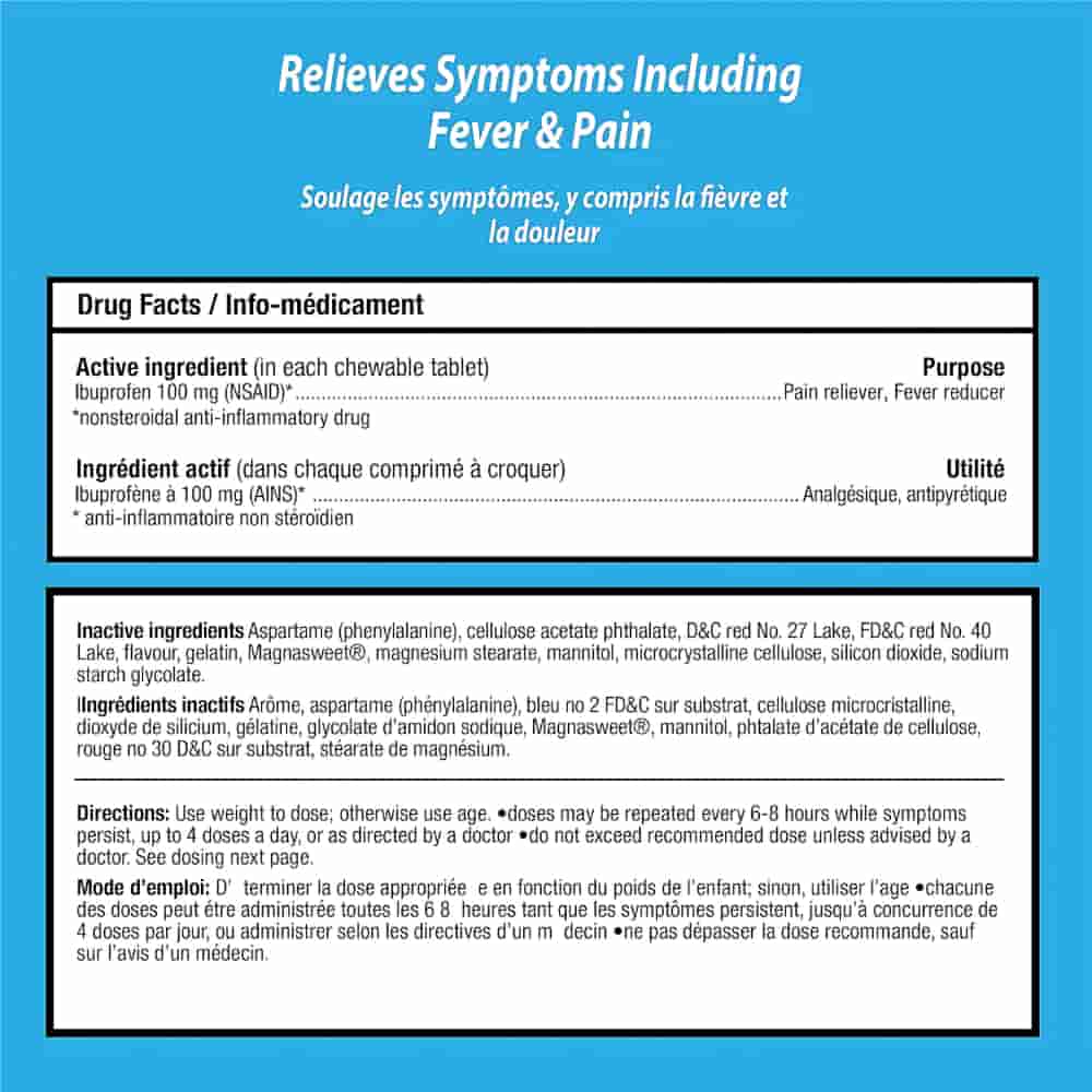 Advil Junior Strength Advil Chewables - Fruit - 40s
