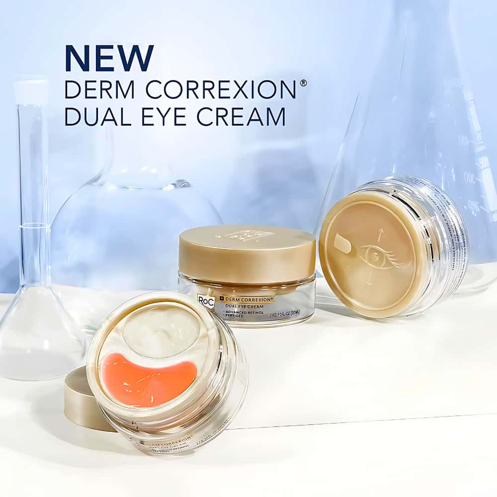 Derm Correxion®️- Dual Eye Cream - Advanced Retinol & Peptide (2x10ml)