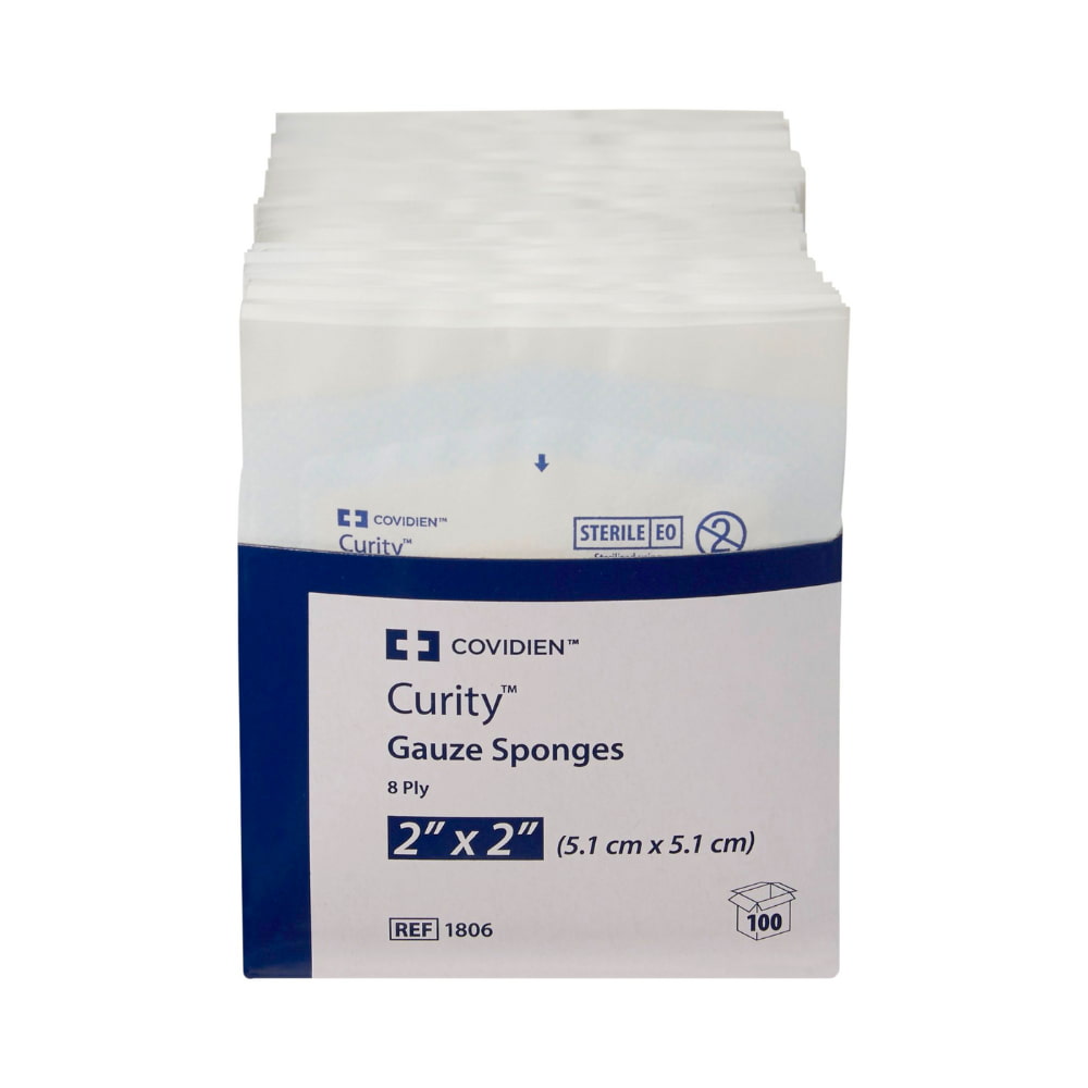 Covidien 1806 Curity Gauze Sponge Sterile