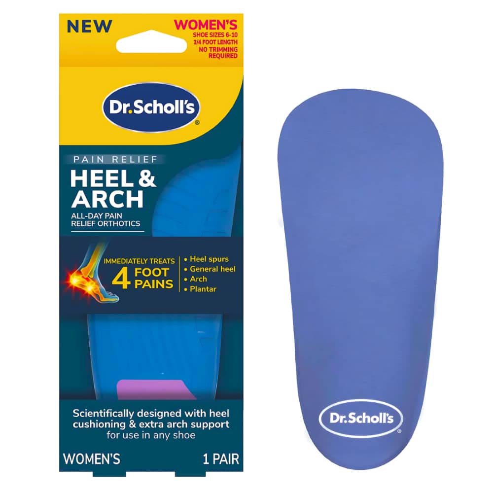 Dr. Scholl’s® Pain Relief Orthotics for Heel Pain, Women's, Sizes 5-12