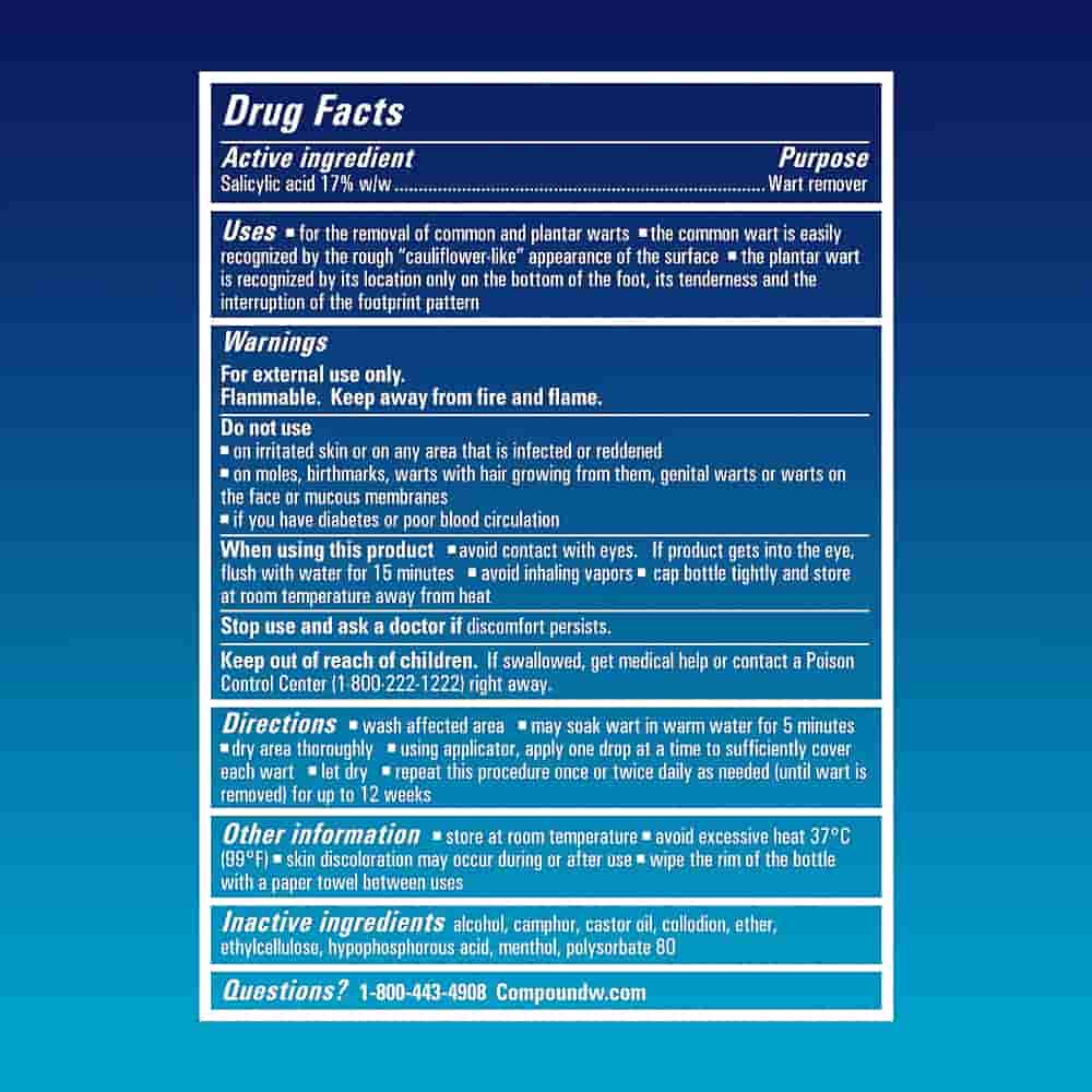 Compound W Wart Remover Maximum Strength Liquid