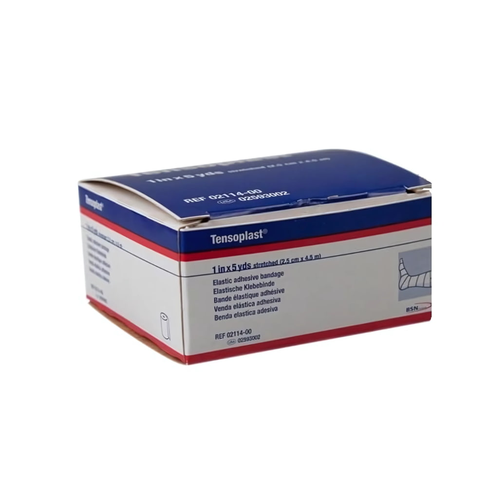 Adhesive Bandages For Medium Support and Compression - Tensoplast 02593002 Athletic Tape