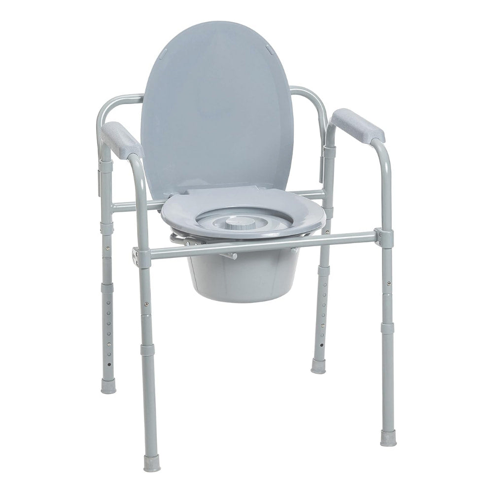 Drive Folding Steel Commode