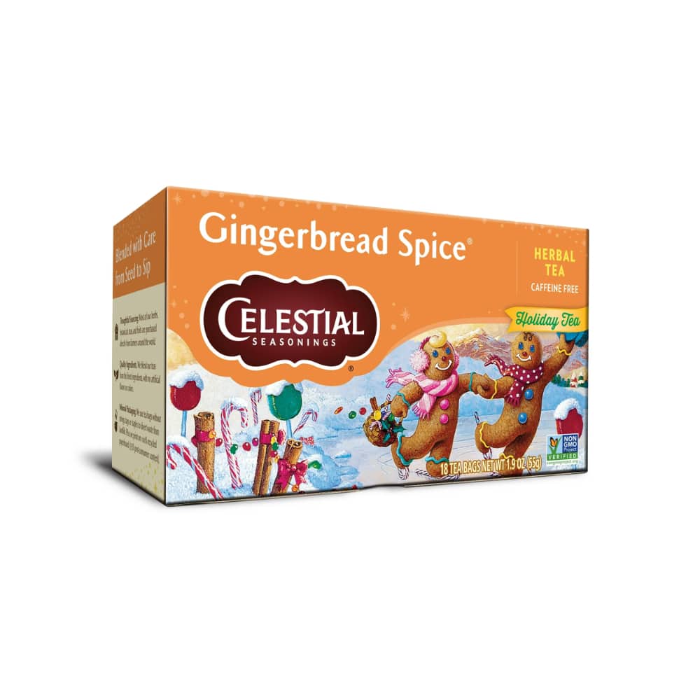 Celestial Seasonings Holiday Tea - Gingerbread Spice - 20's