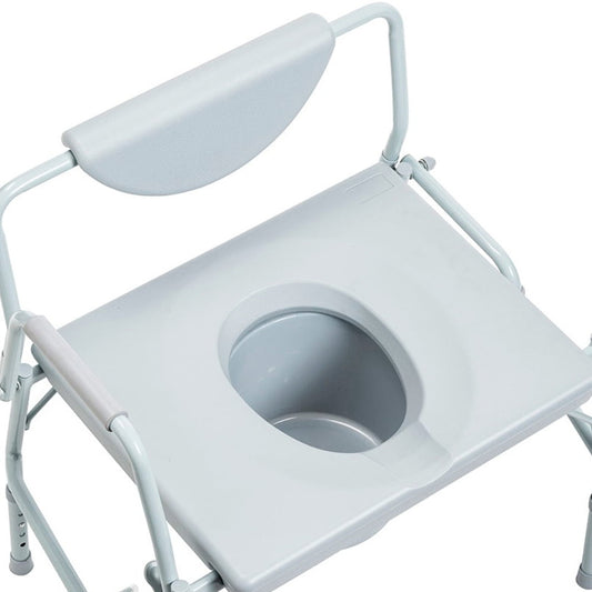 Drive Deluxe Bariatric Drop-Arm Commode