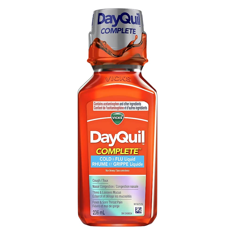 DayQuil Complete Cold & Flu Liquid 236 mL