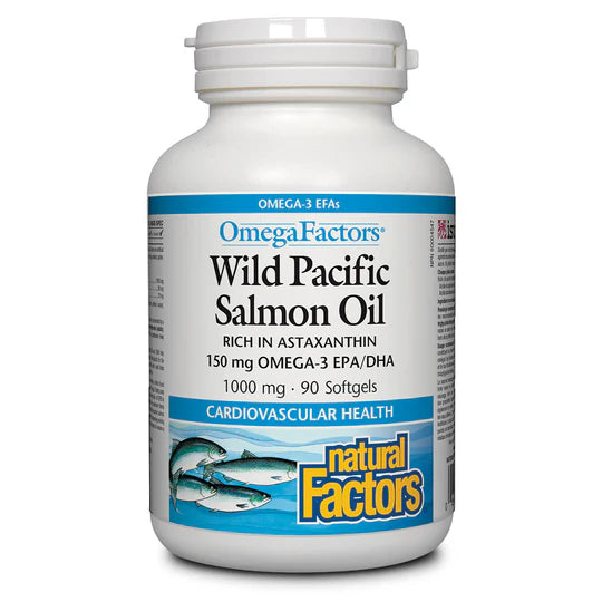 Natural Factors: OmegaFactors® Wild Pacific Salmon Oil