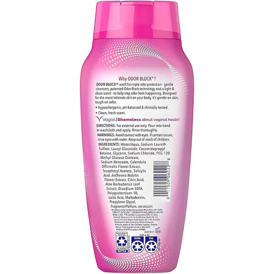 24-hour odor protection wash