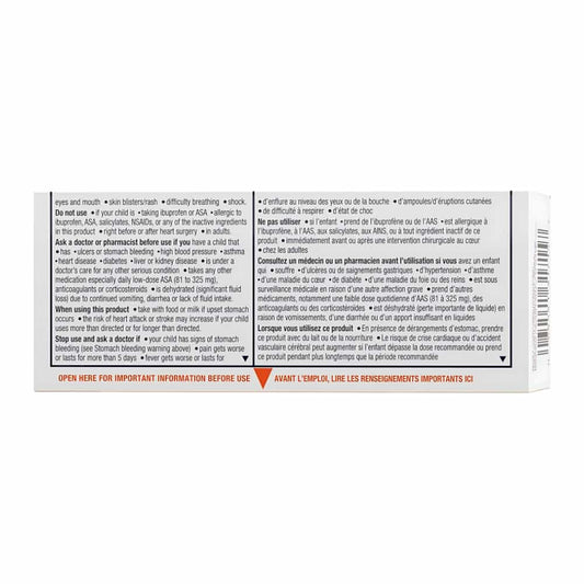 Children's Liquid Pain Relief, Ibuprofen, Fruit Flavour