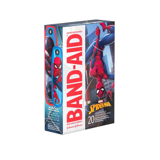 Adhesive Bandages for Kids, Marvel Spiderman