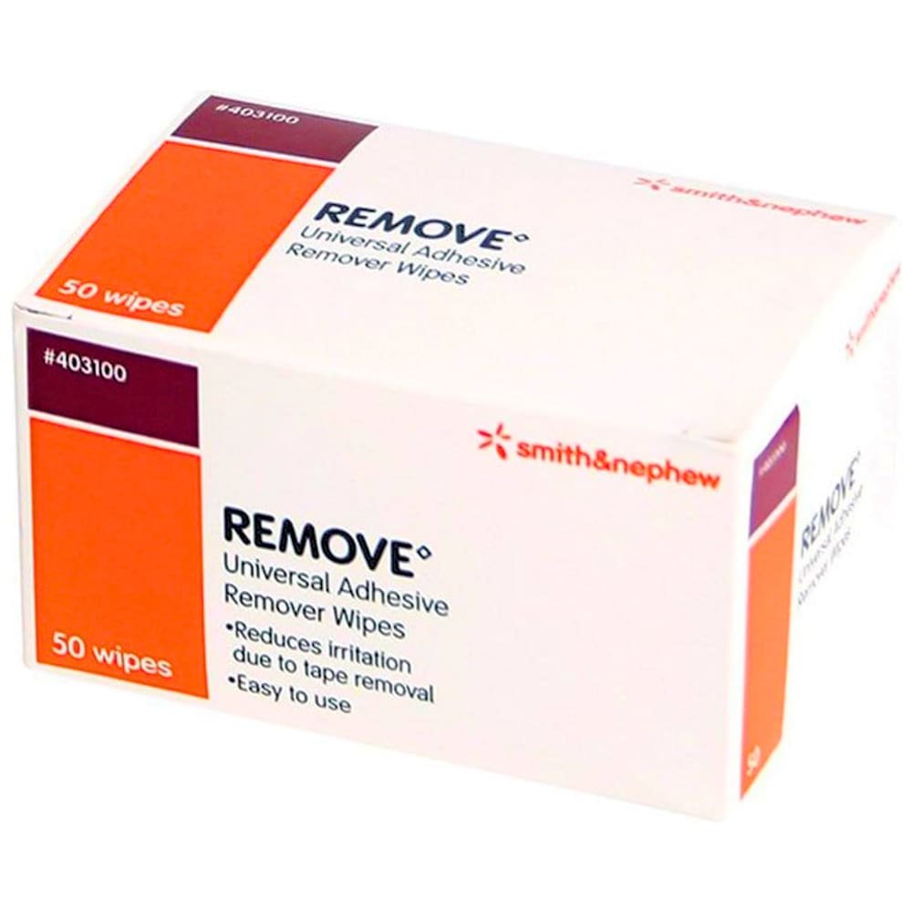 4 Pack Smith and Nephew Remove Adhesive Remover Wipes