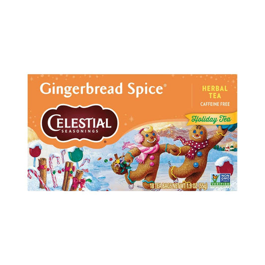 Celestial Seasonings Holiday Tea - Gingerbread Spice - 20's