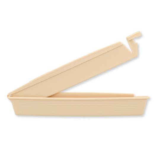 DRAINABLE POUCH CLAMP, BEIGE