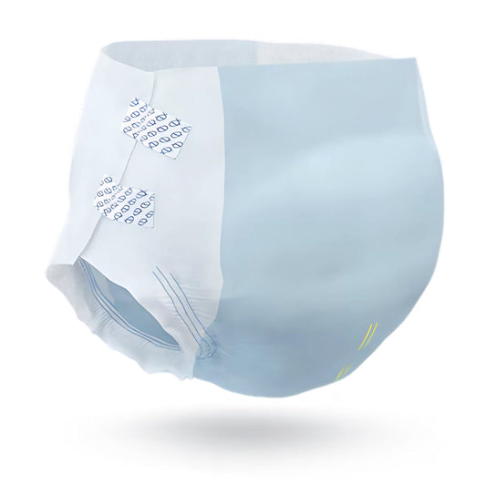 Classic Plus Adult Incontinence Brief, Heavy Absorbency, Large, Blue
