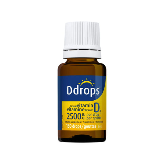 Ddrops Adult 2500 IU Vitamin D3, 180 drops