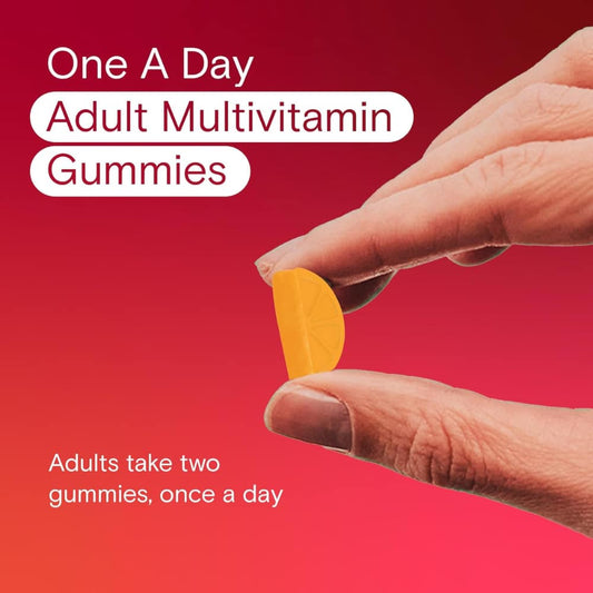 Adult Multivitamin Gummies - Daily Gummy Multivitamins For Men And Women With Vitamins A, B6, B12, C, D, E, Biotin and Zinc, Supports Immunity And Bone Health, Hair And Nails