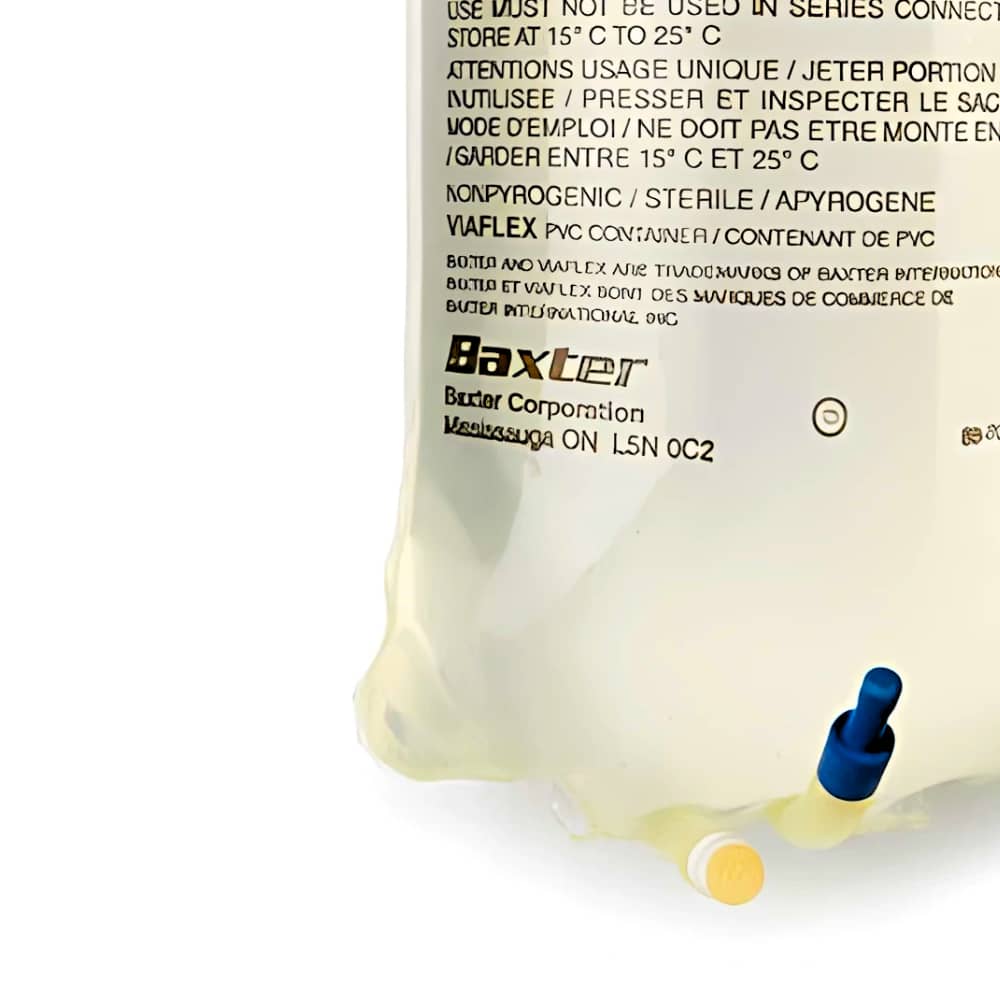 Normal Saline 0.9% Injection 1000ml, 12/Case