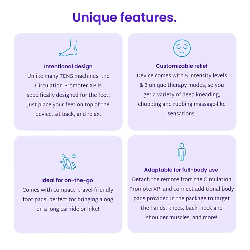 Dr Ho's Circulation Promoter XP Fast Relief for Foot and Leg Pain