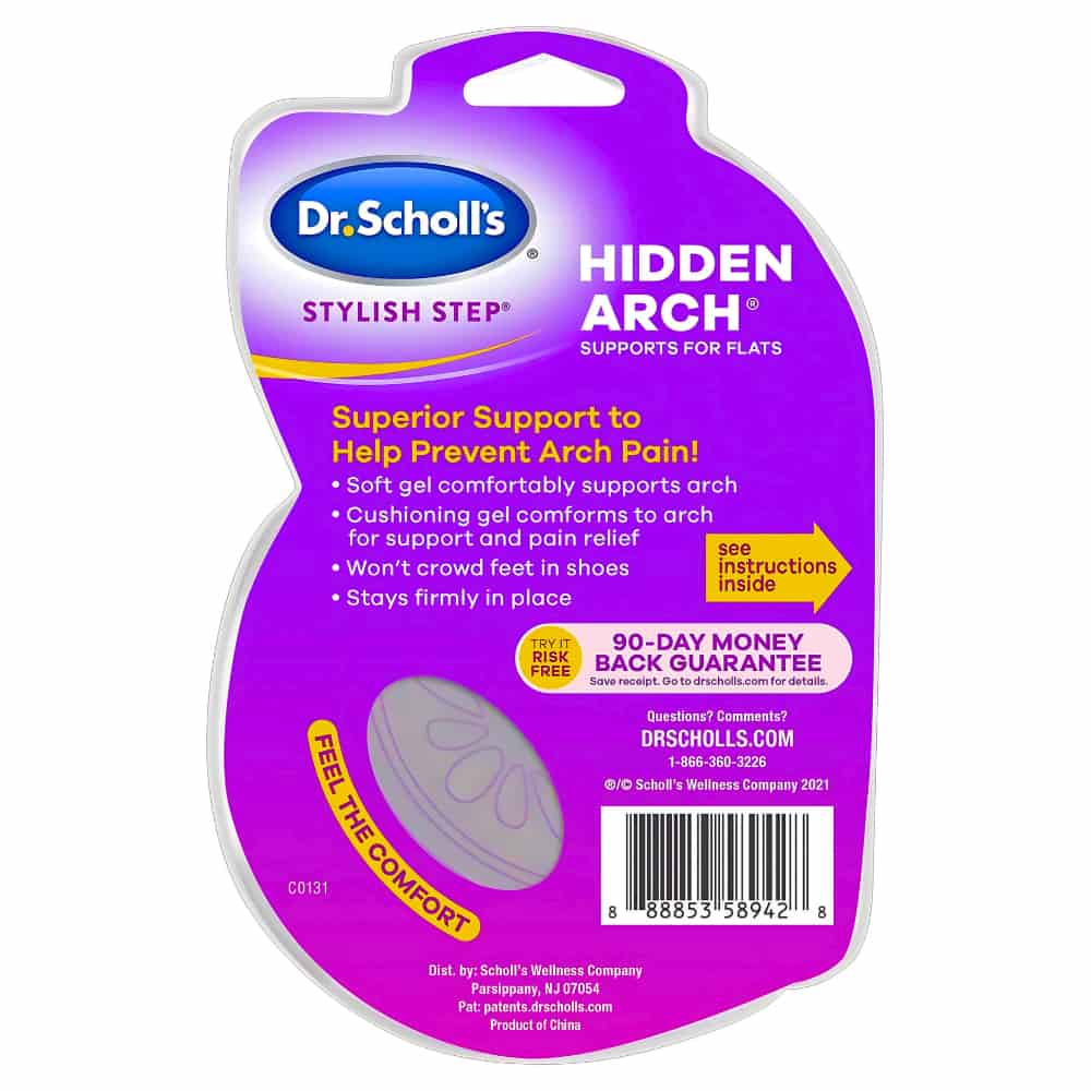 Dr. Scholl's® Stylish Step® Hidden Arch Supports, Women's