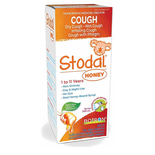 Children's Stodal Honey for Dry or Wet Cough in Children 1 to 11 Years of Age.