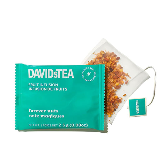 DAVIDsTEA Fruit Infusion Tea - Forever Nuts - 12's