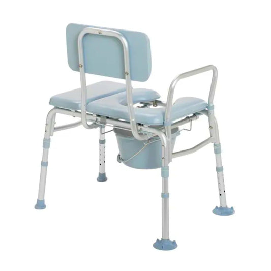 Drive Combination Padded Transfer Bench/Commode