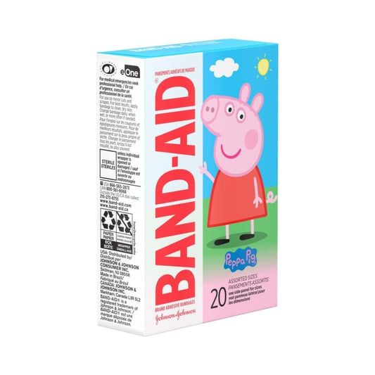 Adhesive Bandages for Kids, Peppa Pig