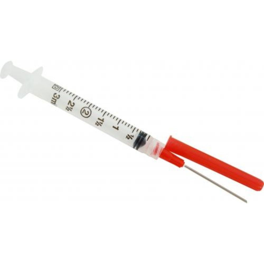 BD Luer-Lok™ Syringe w/Blunt Fill Needle, 3mL, 18G x 1-1/2" (Box 100 pcs)