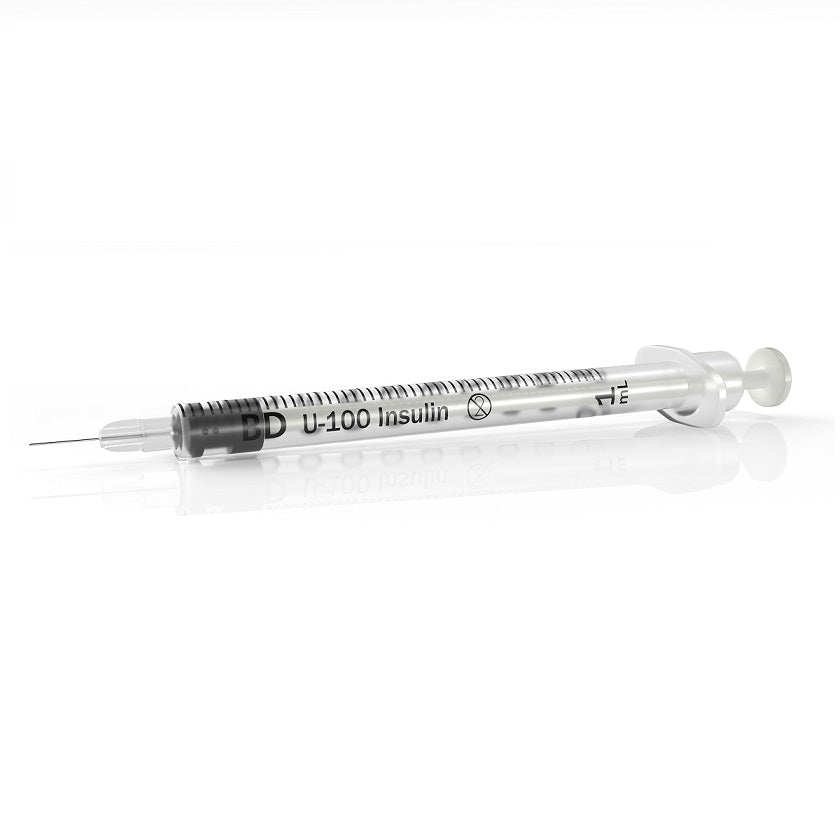 BD Ultra-Fine™ Insulin Syringes, 1mL, 29G x 1/2" (Case 200 pcs)