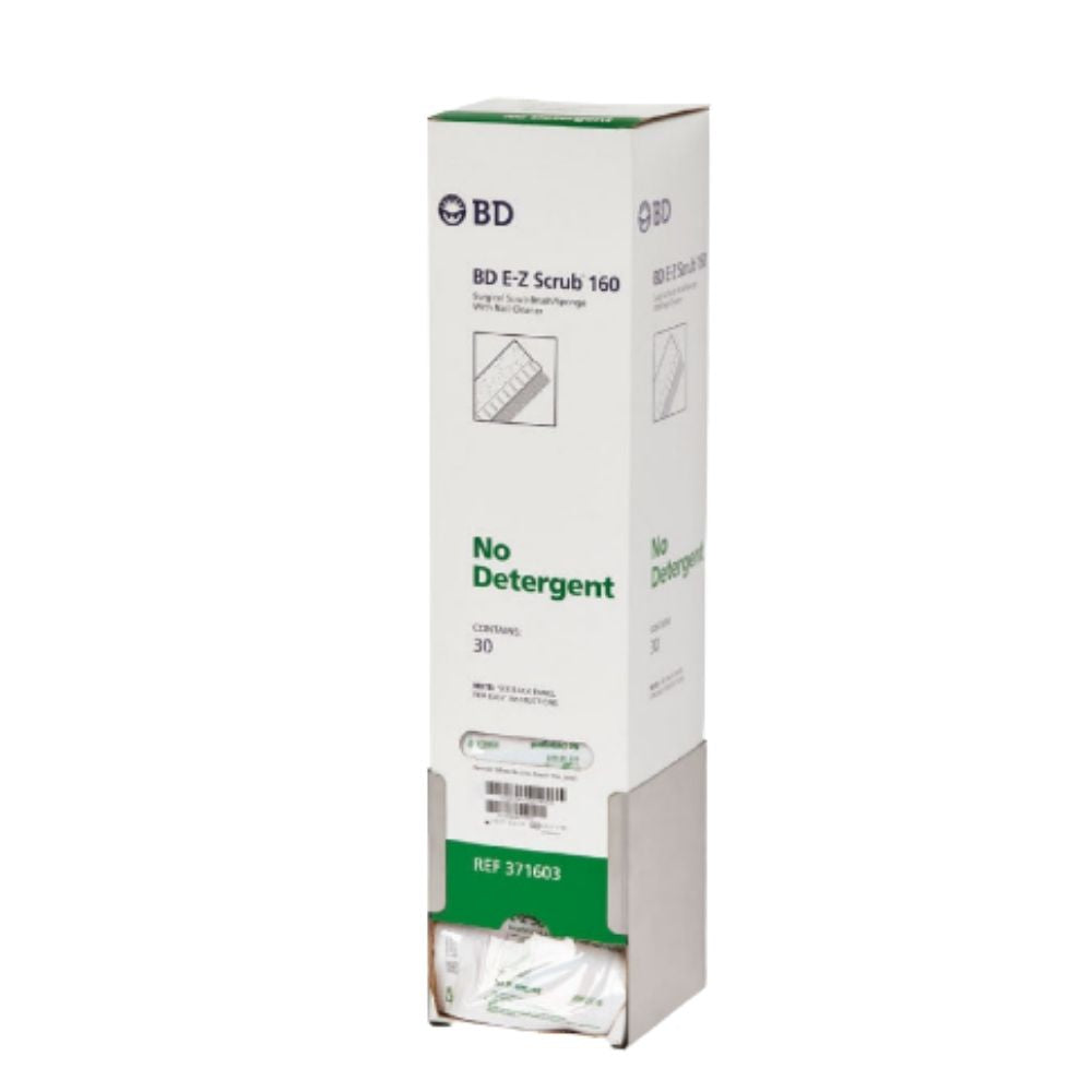BD E-Z Scrub™ Preoperative Surgical Scrub Brushes (Box 30 pcs)