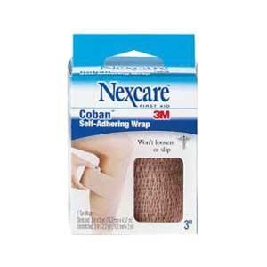 Nexcare™ Athletic Wrap CR-3T-CA, Tan, 3 in x 80 in (76.2 mm x 2 m), 1/Pack