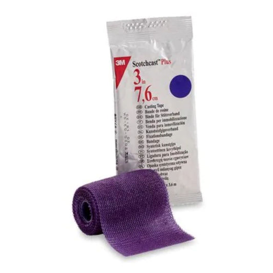 3Mâ„¢ Scotchcastâ„¢ Plus Casting Tape, Purple, 3" x 4yds (Box 10 pcs)
