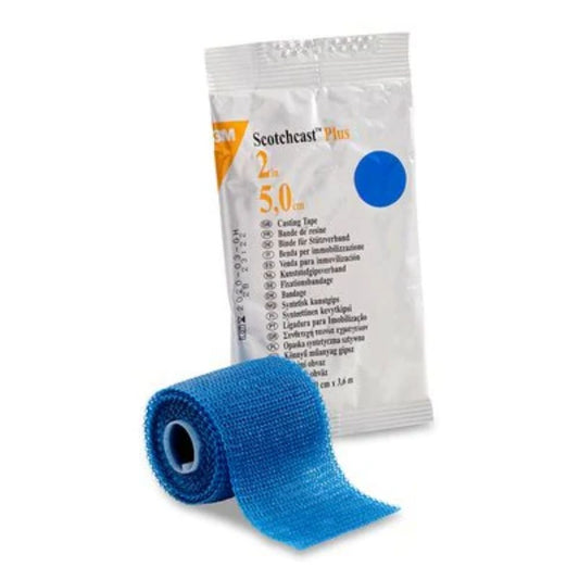 3Mâ„¢ Scotchcastâ„¢ Plus Casting Tape, Blue, 2" x 4yds (Box 10 pcs)