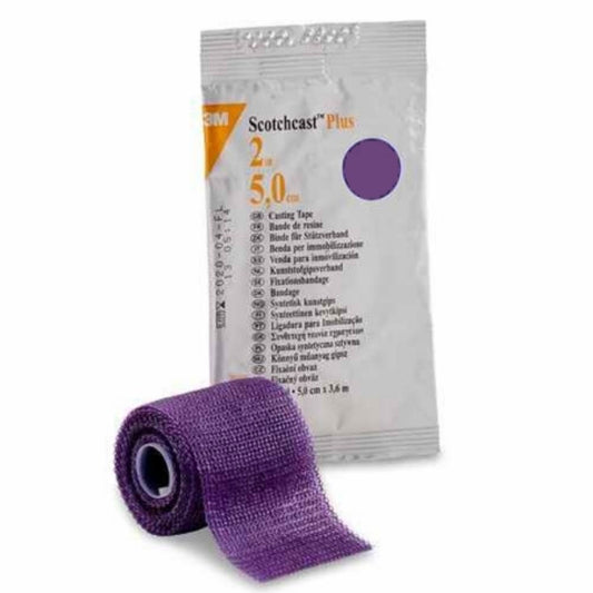 3Mâ„¢ Scotchcastâ„¢ Plus Casting Tape, Purple, 2" x 4yds (Box 10 pcs)