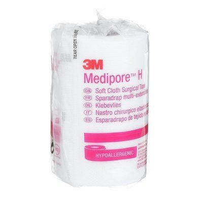 3Mâ„¢ Mediporeâ„¢ Soft Cloth Medical Tape, 4" x 10 yards (Per Each)