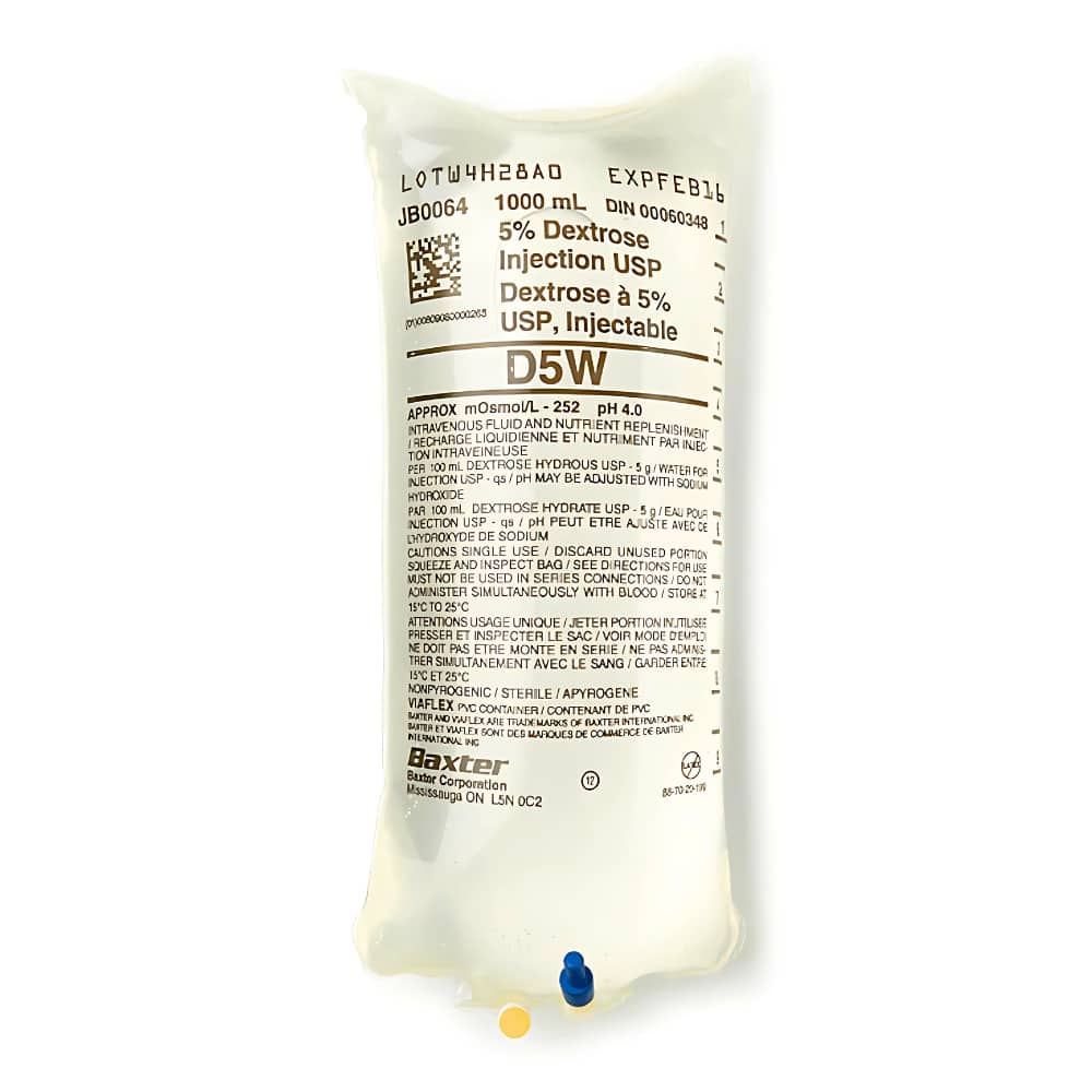 Dextrose 5% Injection Solution | BAXTER