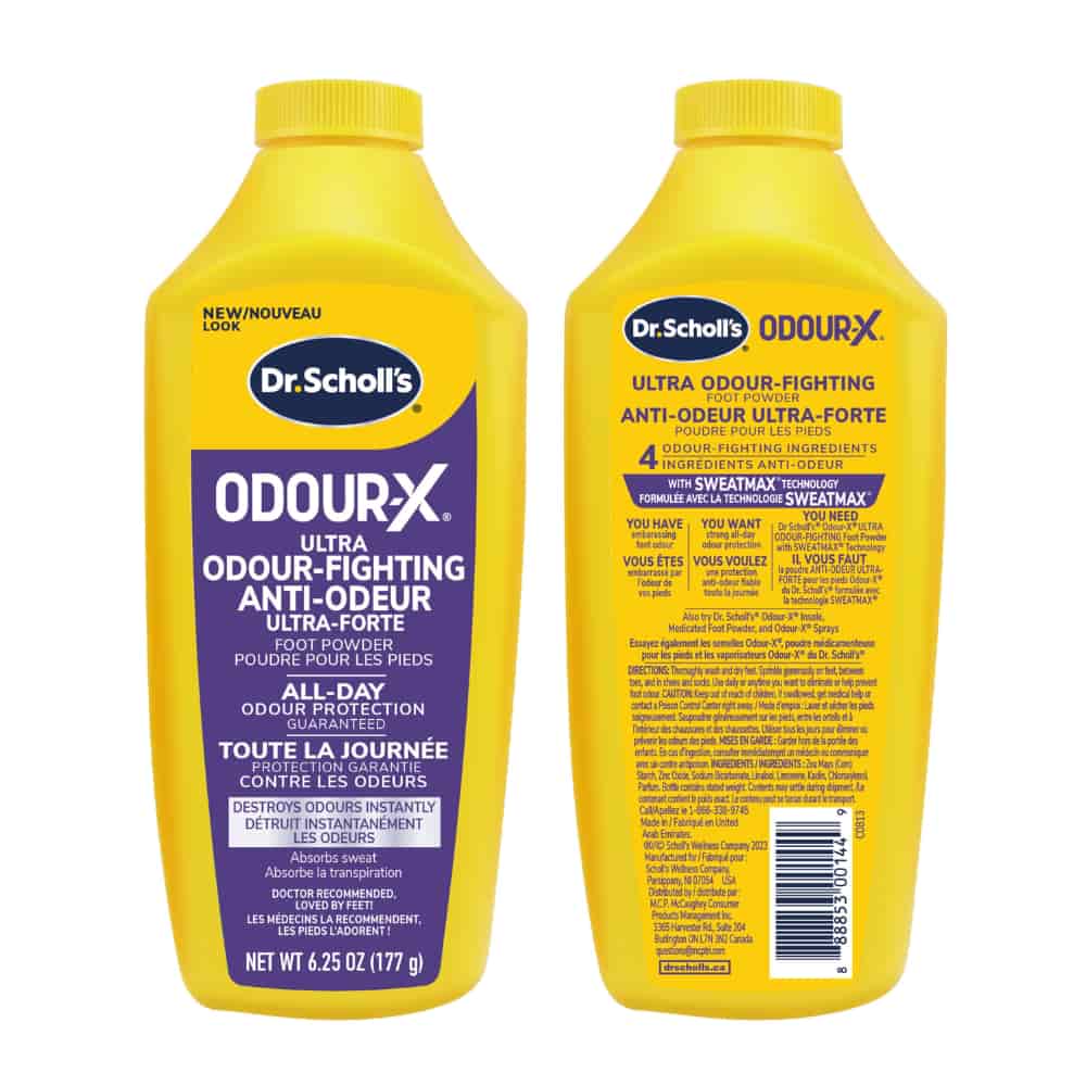 Dr. Scholl’s® Odour Destroyers® Odour-Fighting Foot Powder